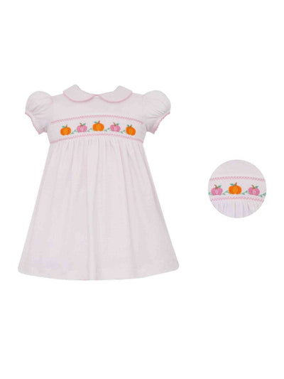 PRE-ORDER Pumpkin Dress- Pink Check