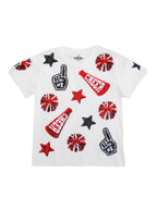 PRE-ORDER Red & Black Cheer Shirt