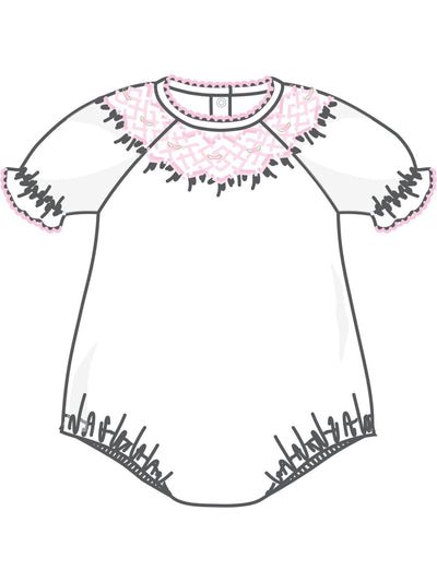 Lizzie & Landon's Classics Pink Bishop S/S Bubble