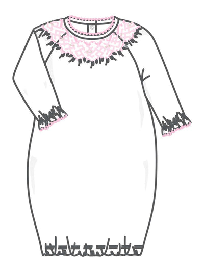 Lizzie & Landon's Classics Pink Bishop Gown