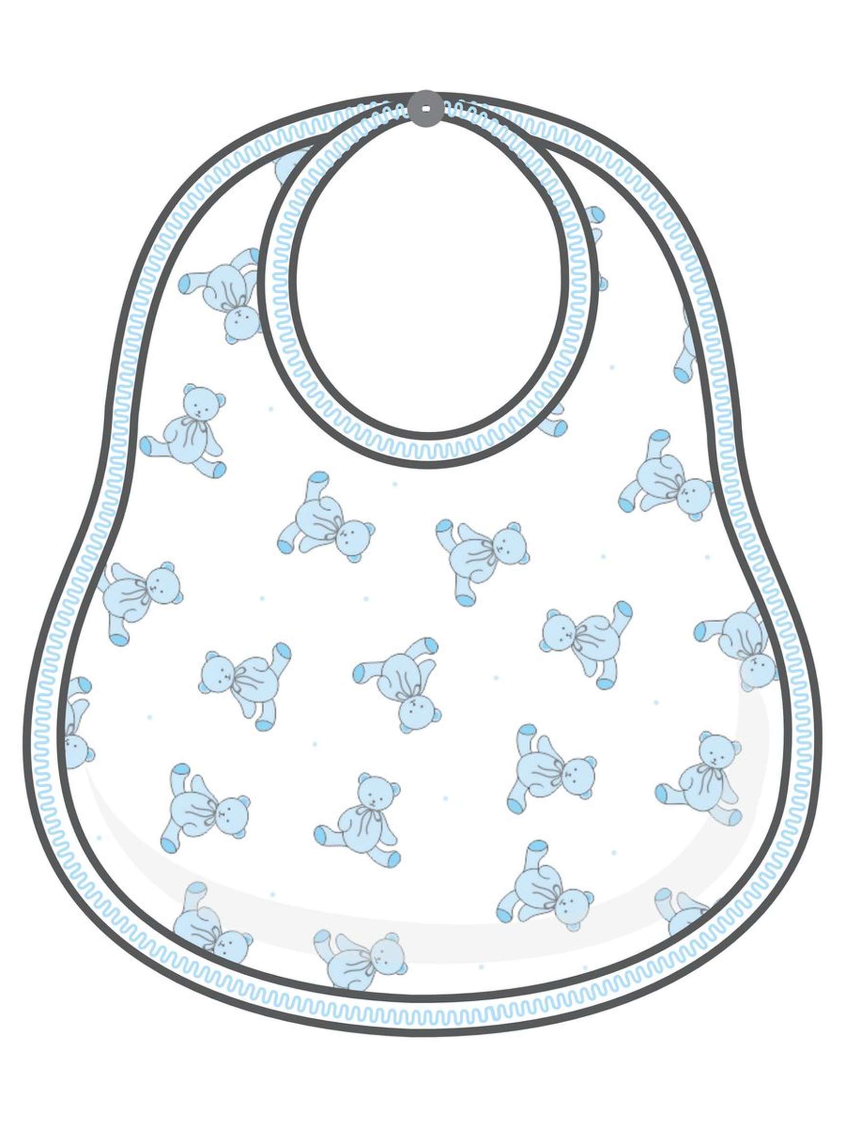 Baby's Teddy Bib