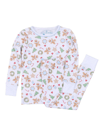 Frosted Wonderland Printed Long Pajamas