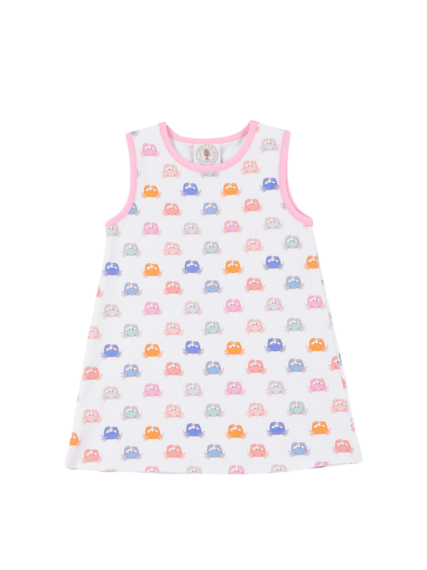PRE-ORDER Pastel Pinchers Sleeveless Susie Swing Dress