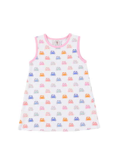 PRE-ORDER Pastel Pinchers Sleeveless Susie Swing Dress