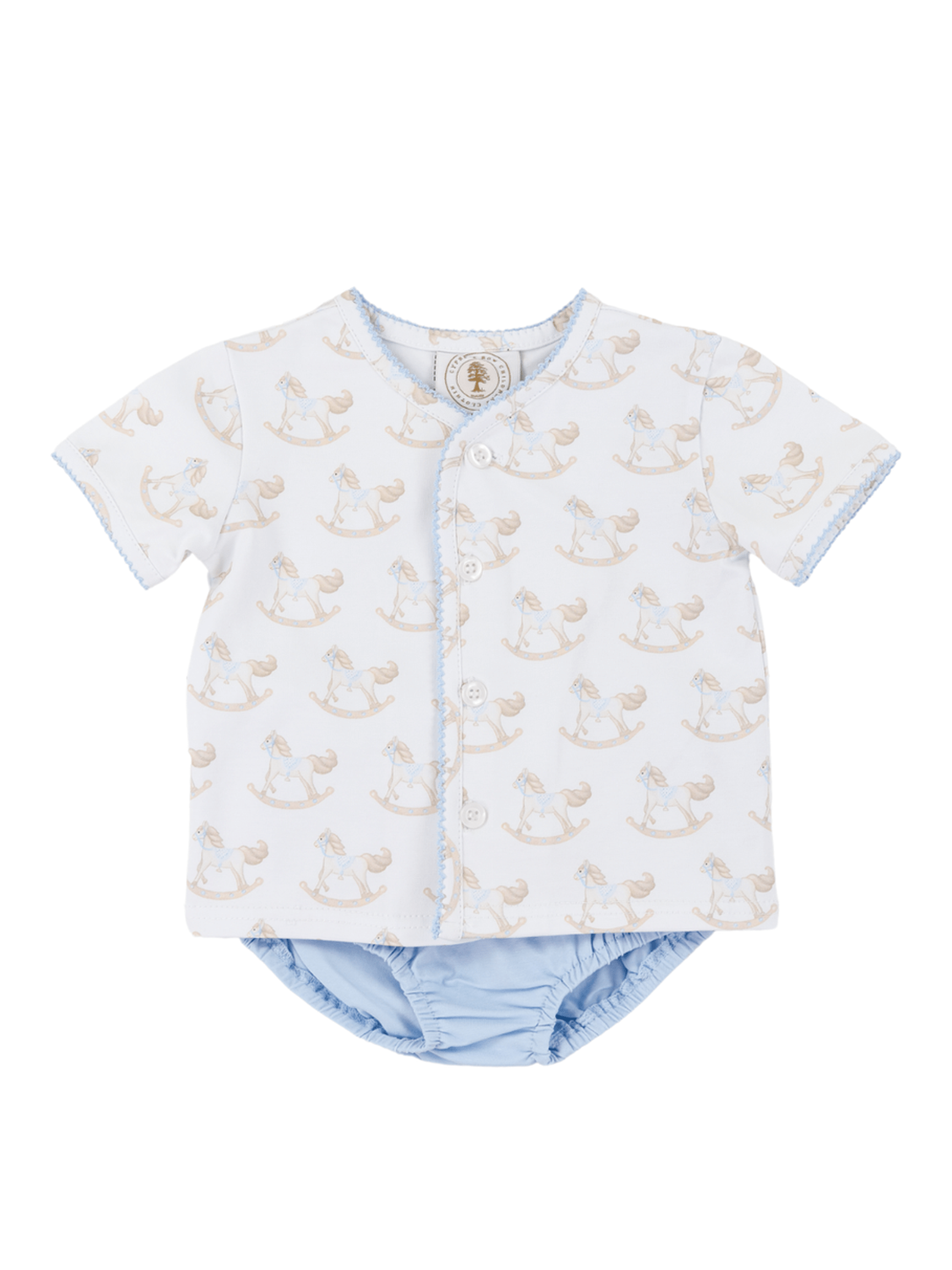 PRE-ORDER Richmond Rocking Horse Little Layette Set