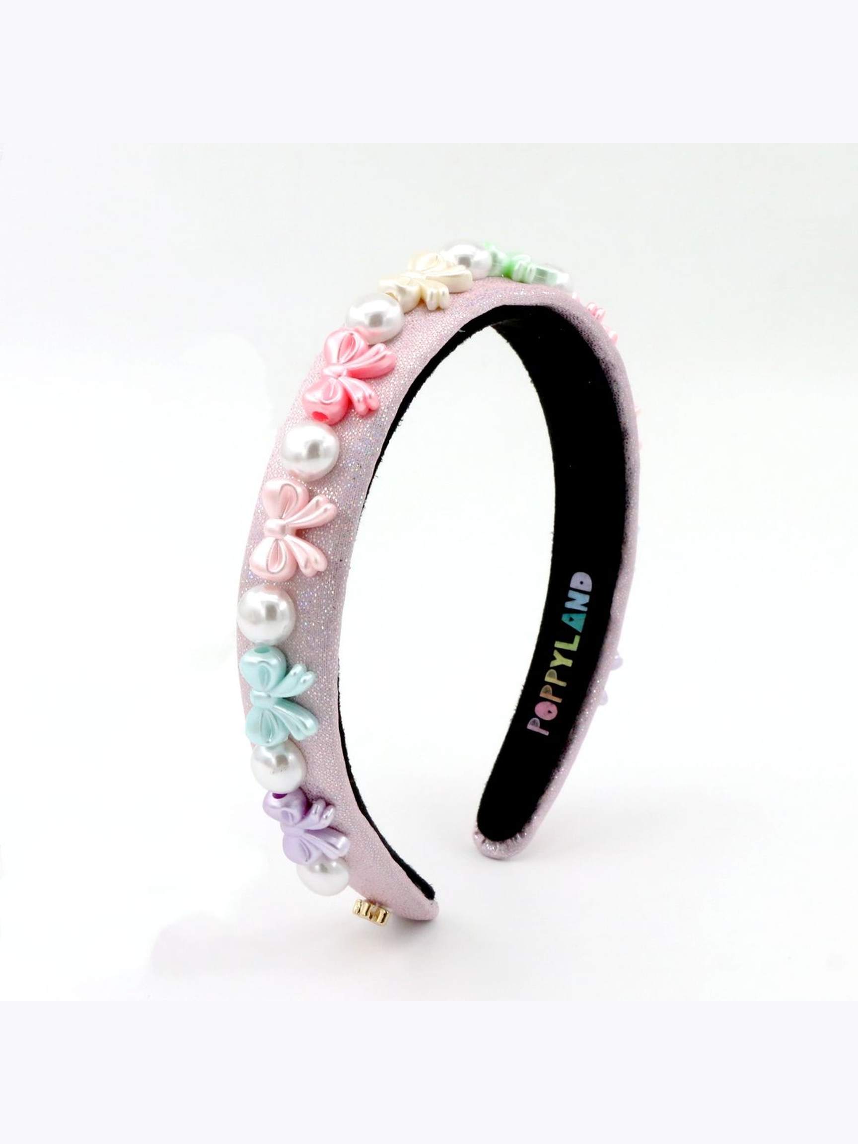 Pastel Bows & Pearls Headband