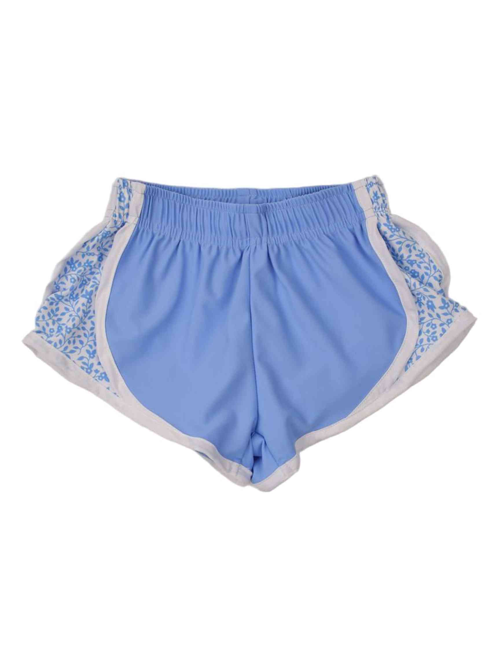 Track Shorts - Blue Floral