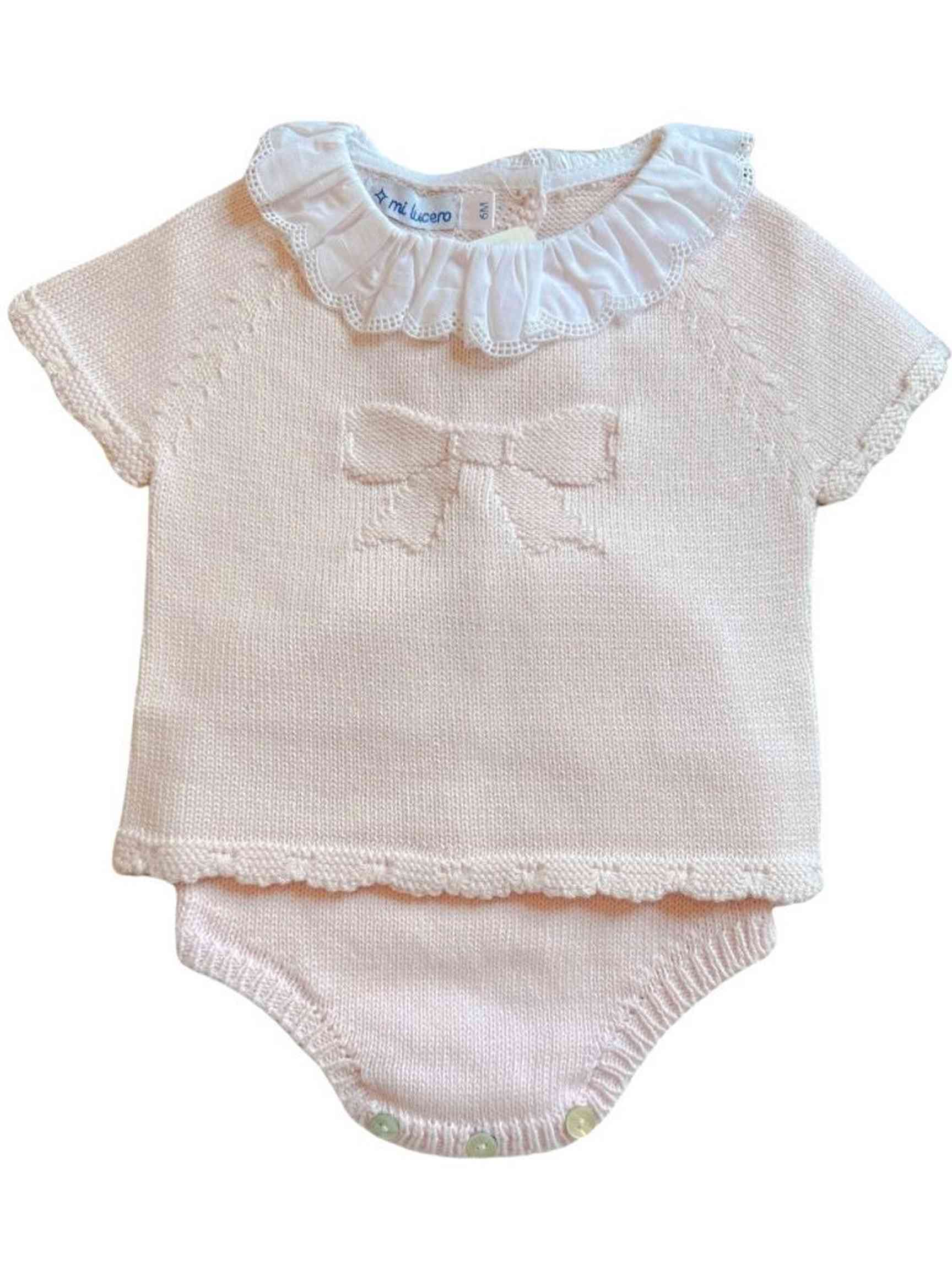 Bow Diaper Set