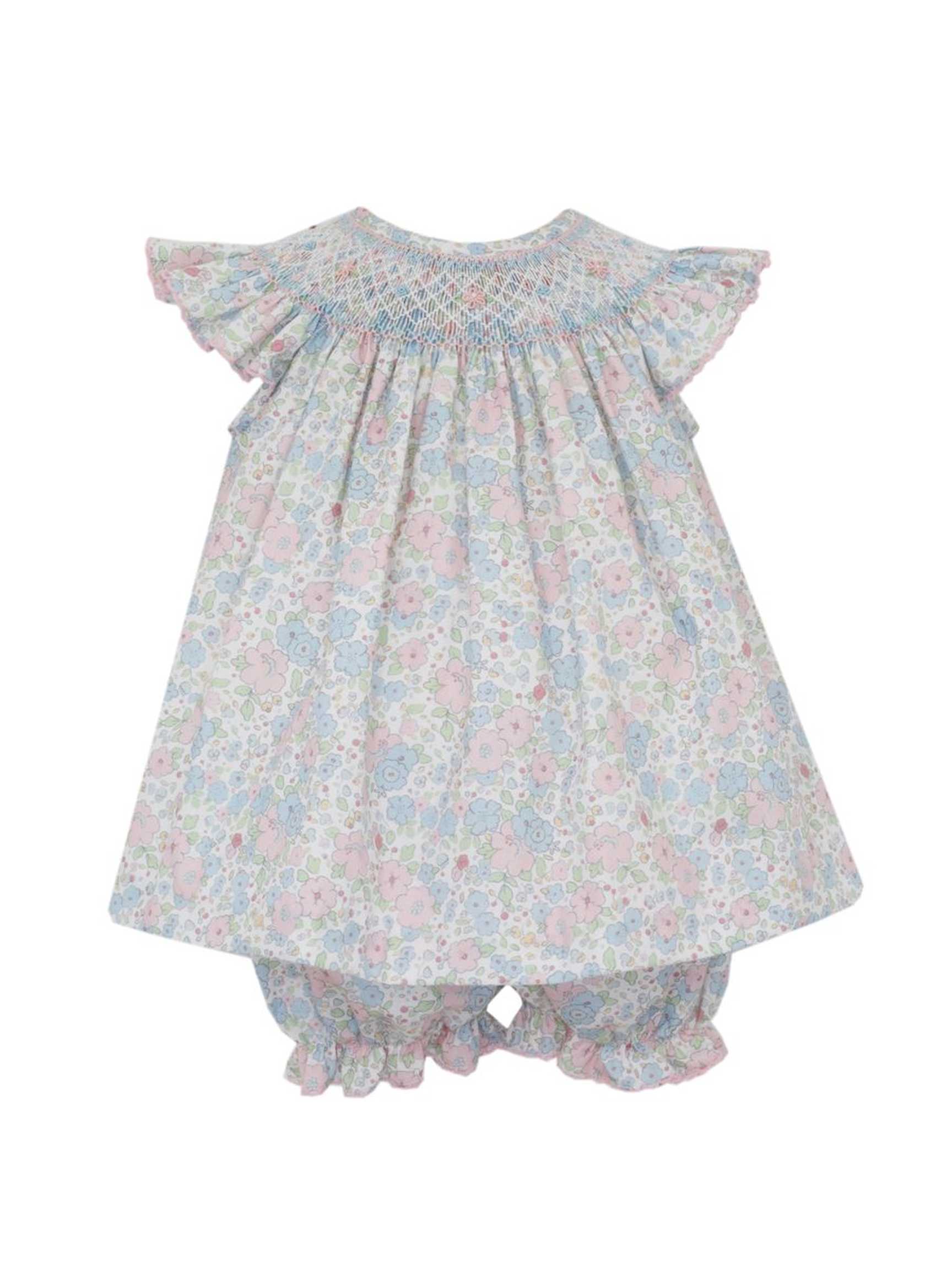 Caroline Pink and Blue Liberty Bloomer Set