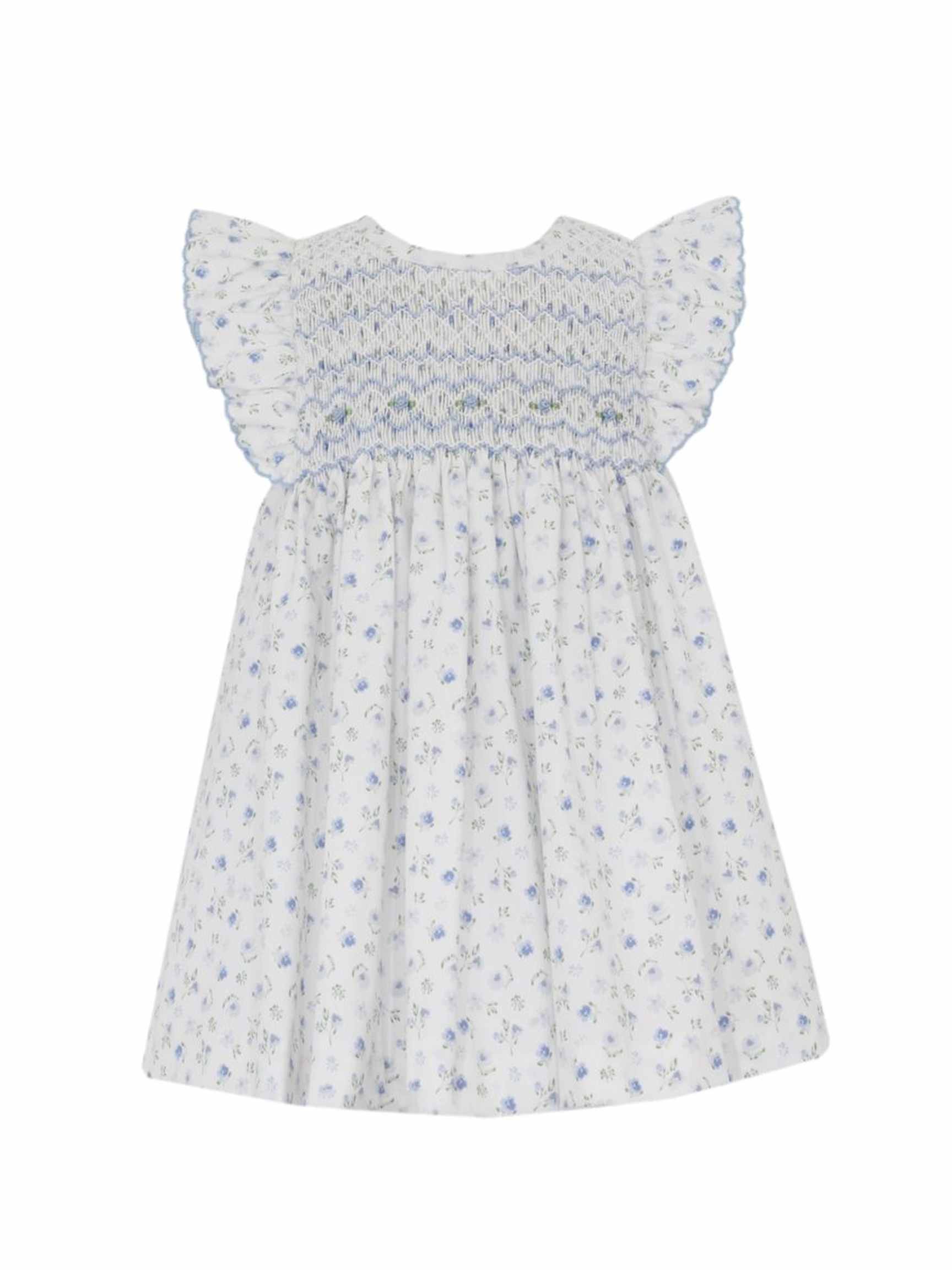 Lily French Blue Floral Dress