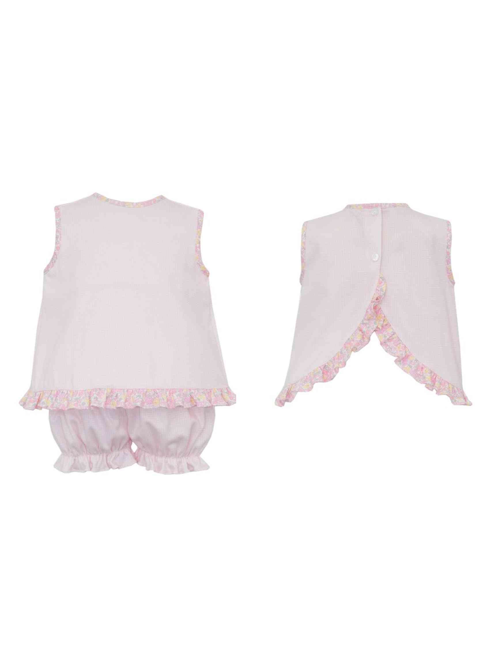 Sarah Floral Bloomer Set