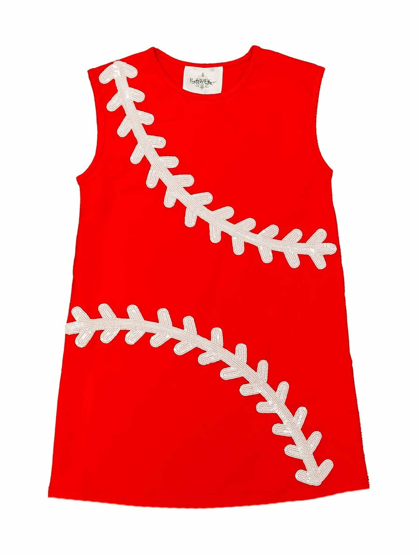 Baseball Red Dress