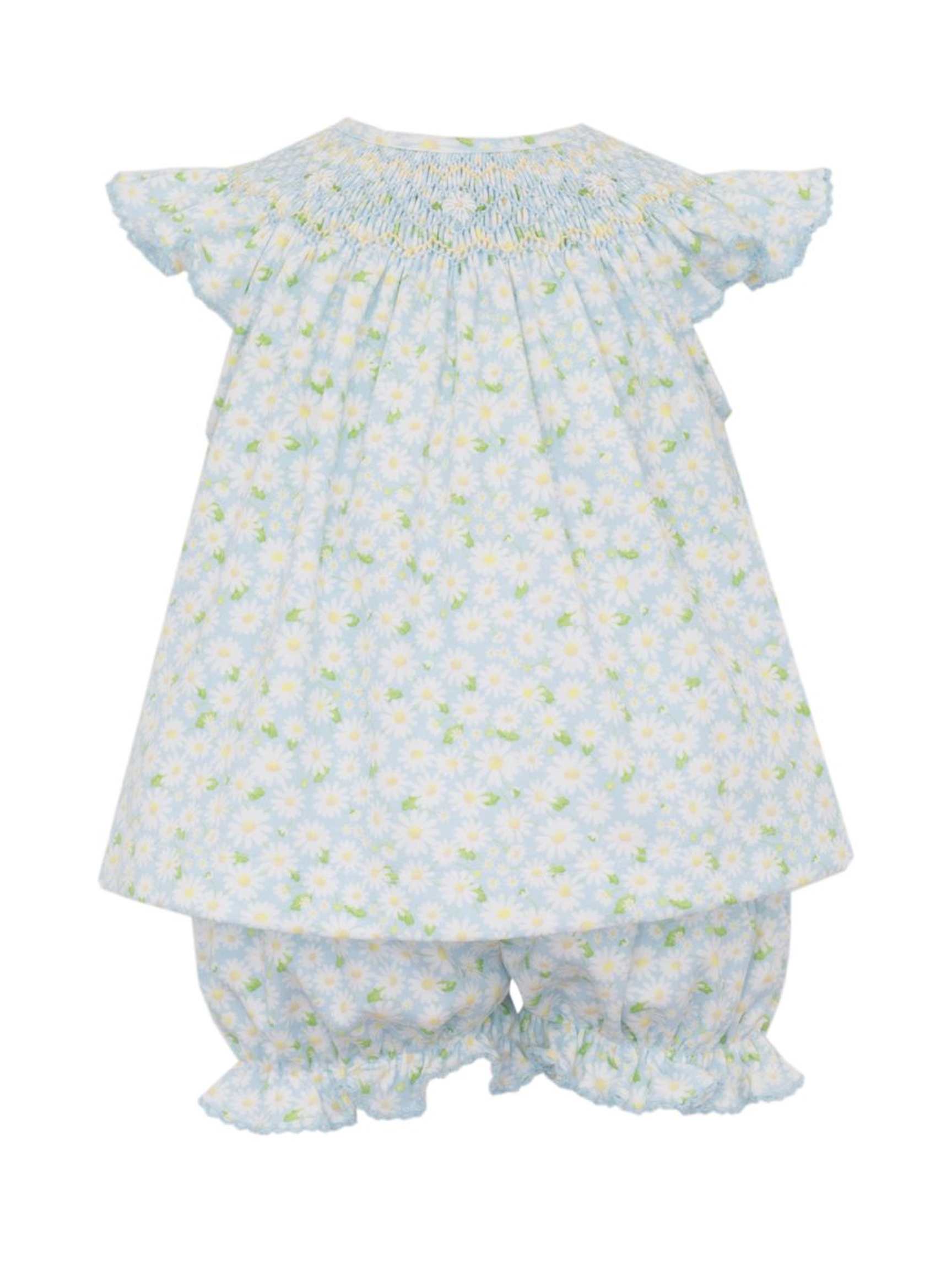 Spring Daisies Knit Bloomer Set