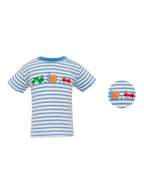 Backyard Bugs Striped Shirt