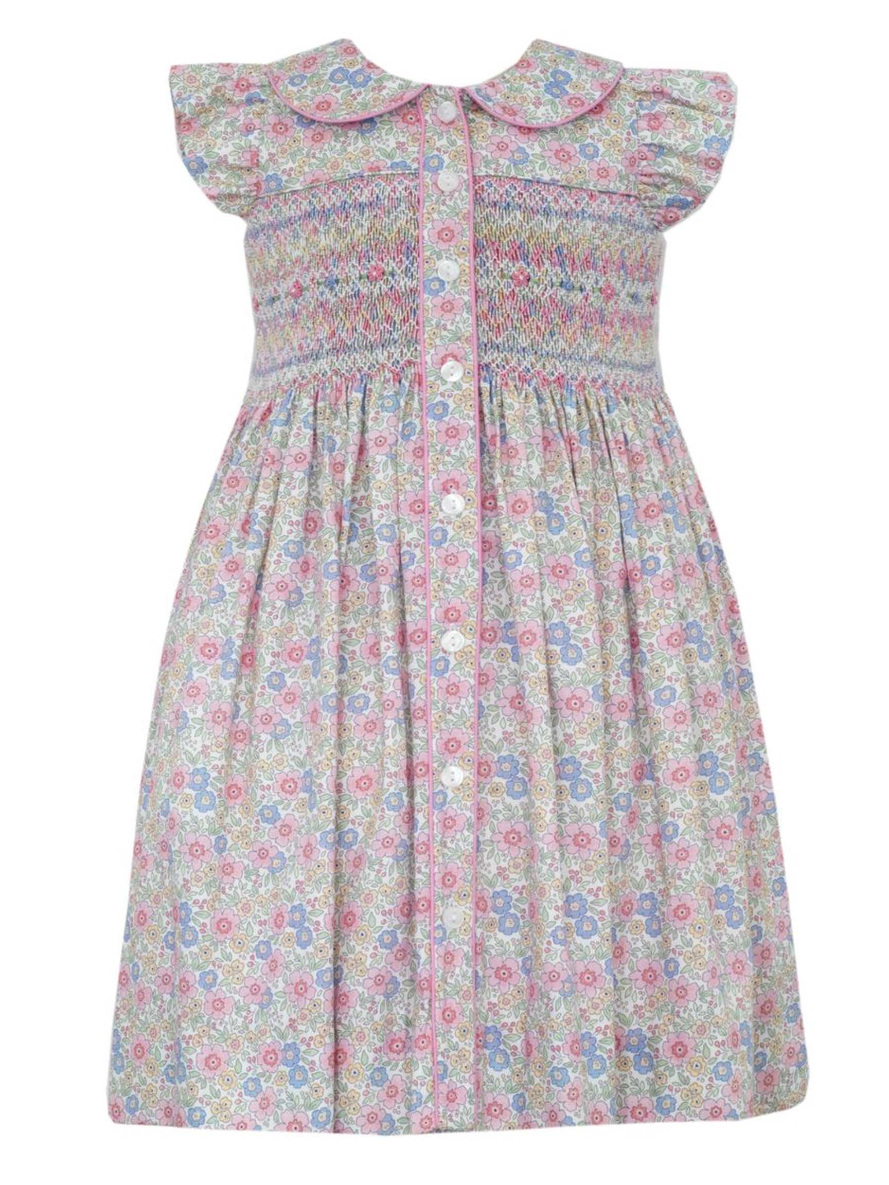 Giselle Floral Button Front Dress