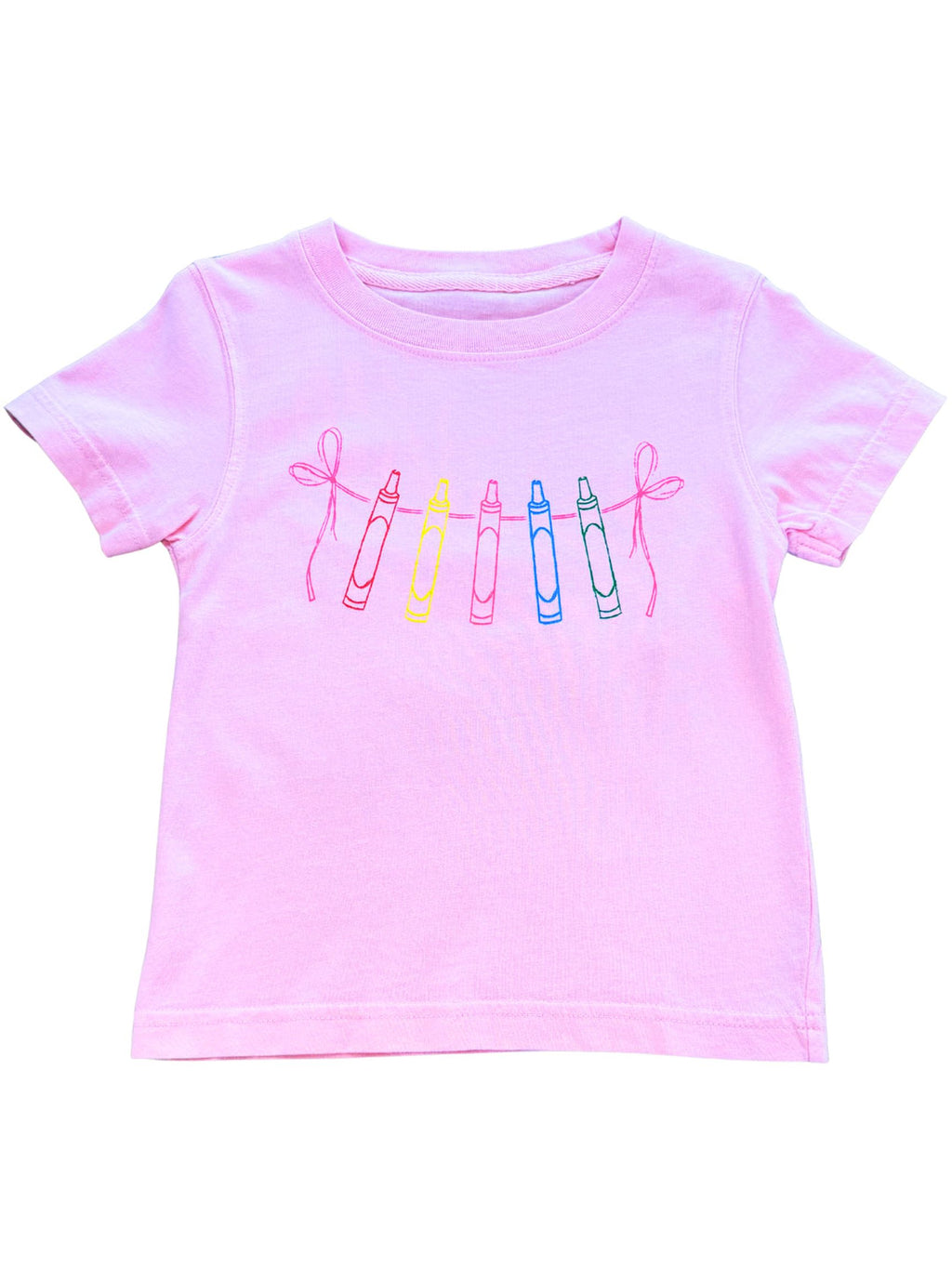 Pink Crayons S/S T-Shirt
