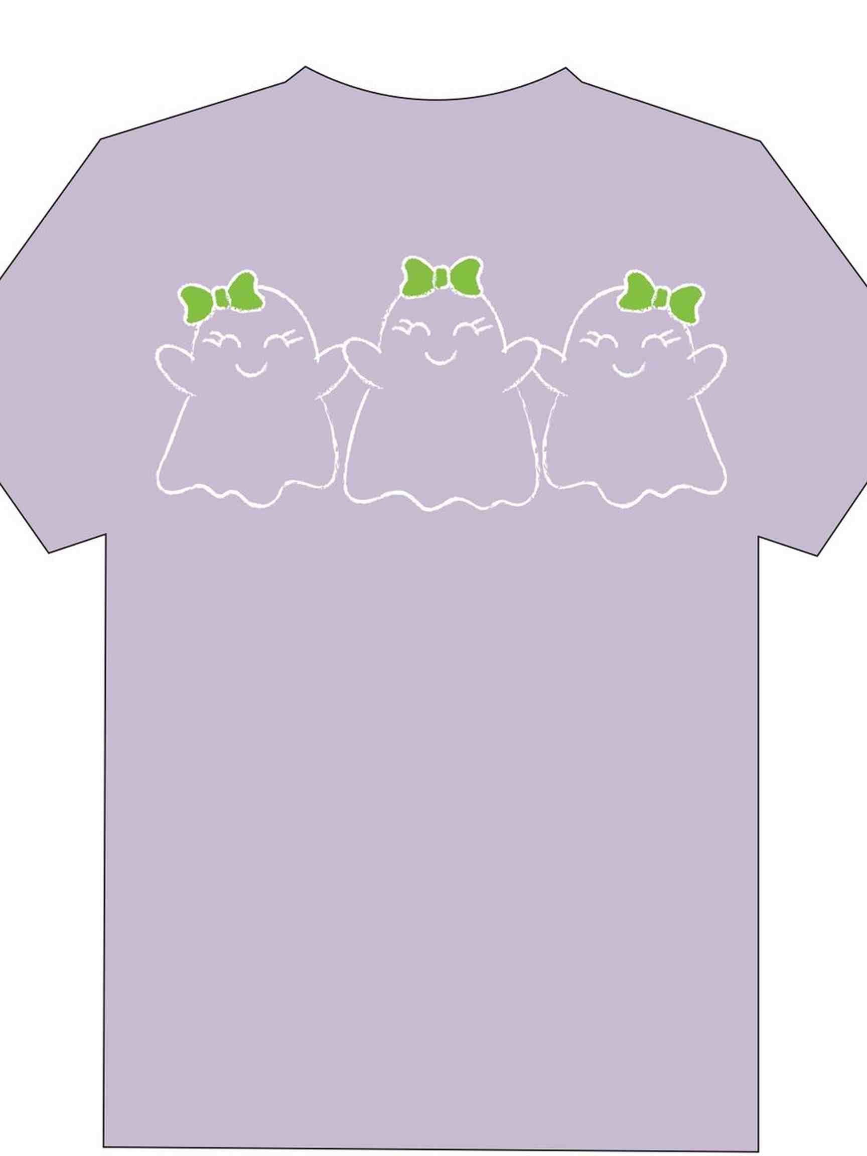 Light Purple Ghost T-Shirt