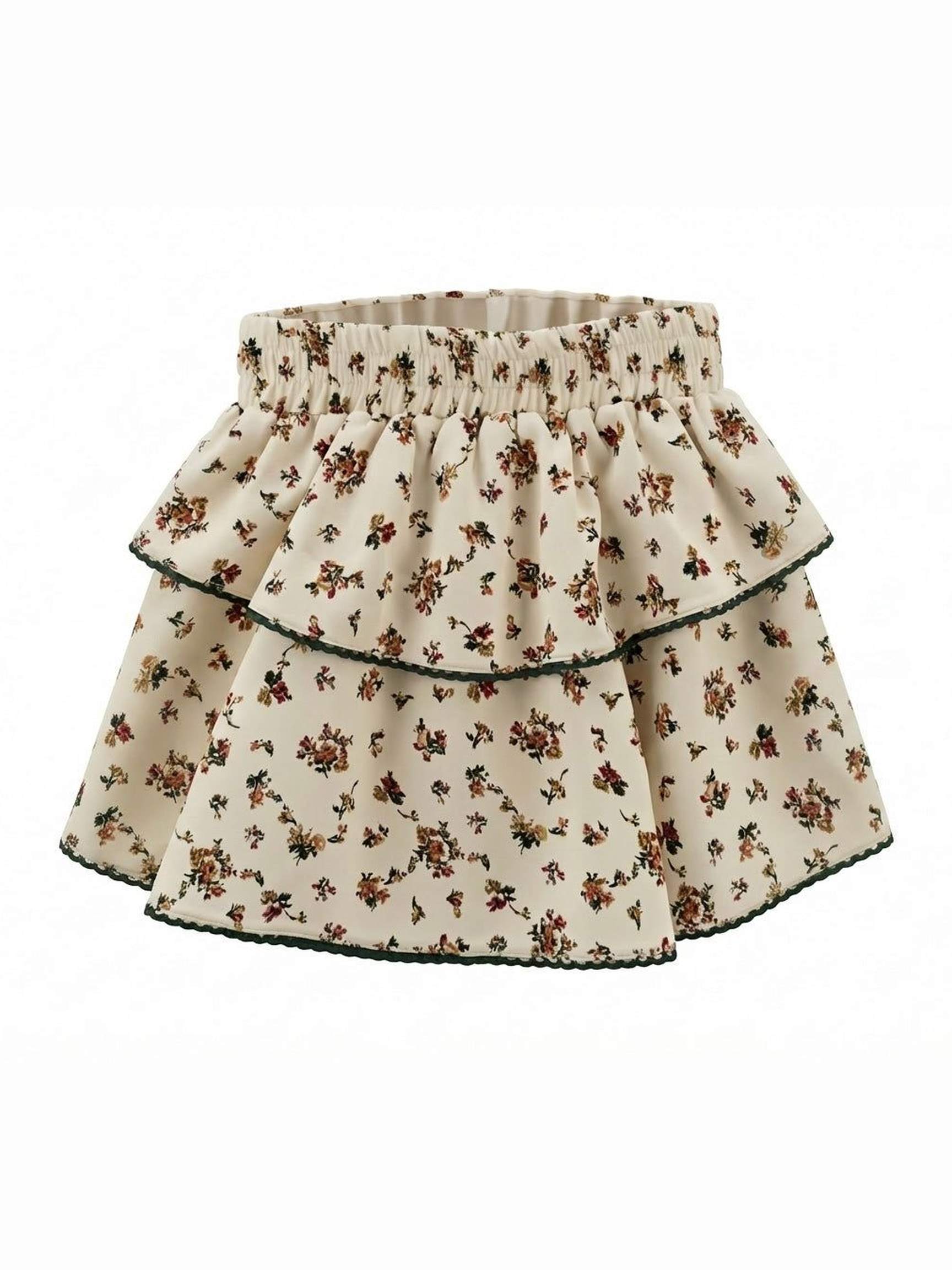 Parker Skort - Cream Vintage Floral