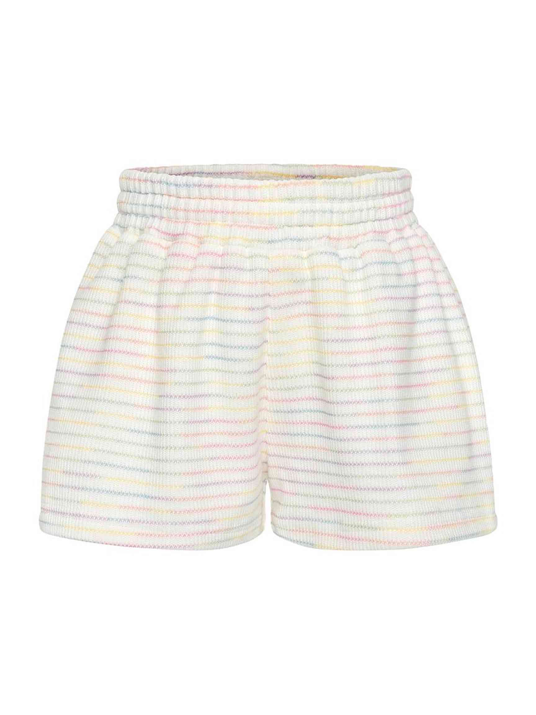 Carlisle Short - Rainbow Stripe Knit