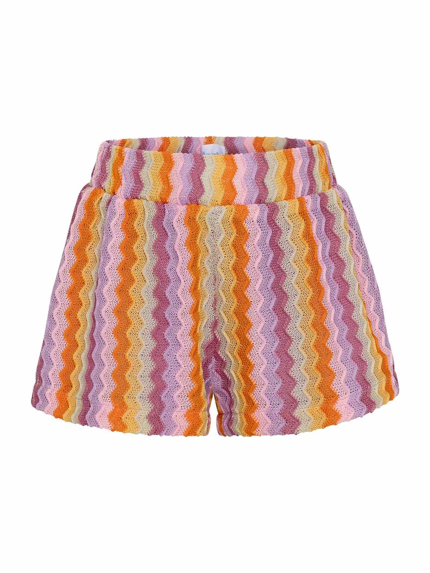 Carlisle Short - Crochet Zig Zag