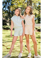 Carlisle Short - Rainbow Stripe Knit