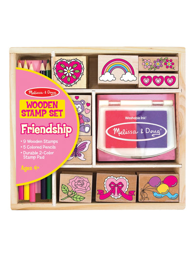 Wooden Stamp Set - Friendship