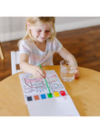 Vehicles Paint with Water Kids' Art Pad