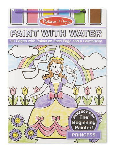 Princess Paint with Water Kids' Art Pad