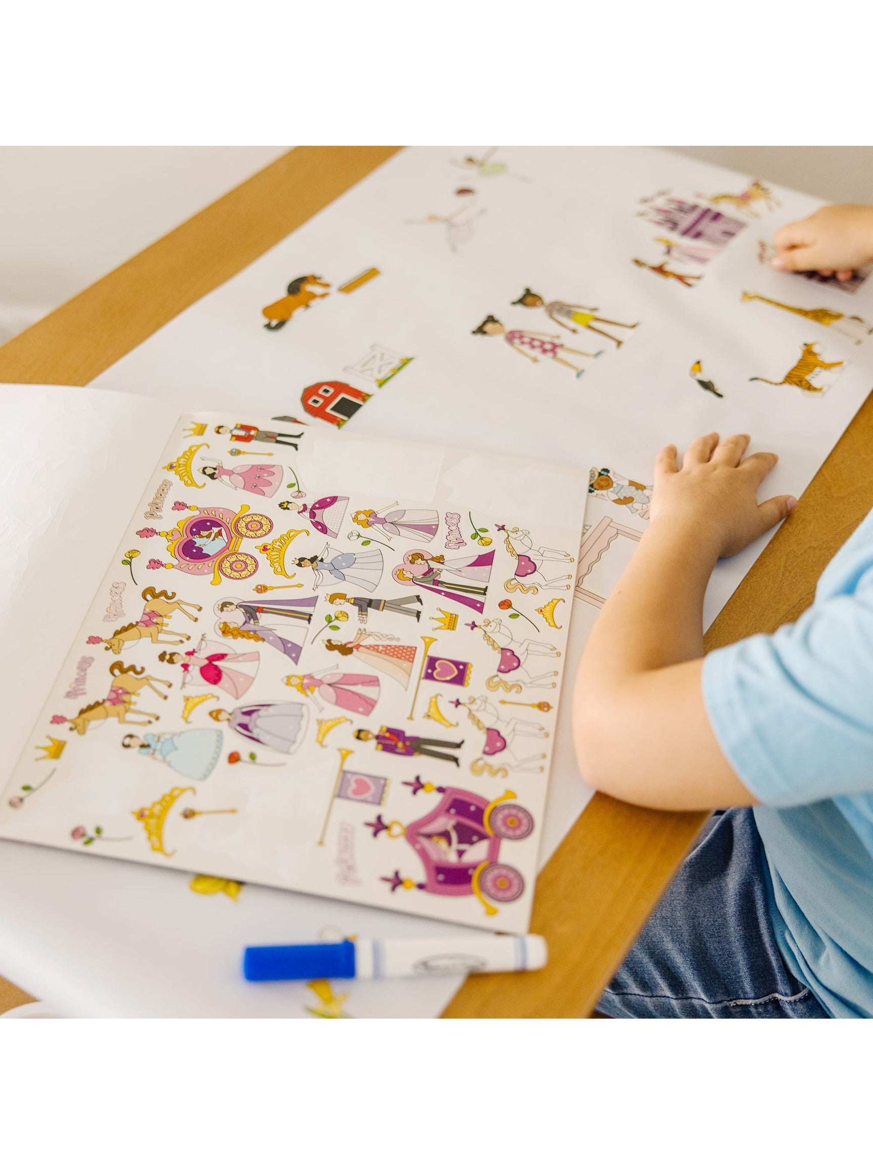 Sticker Collection Book: 500+ Stickers - Princesses, Tea Party, Animals, and More