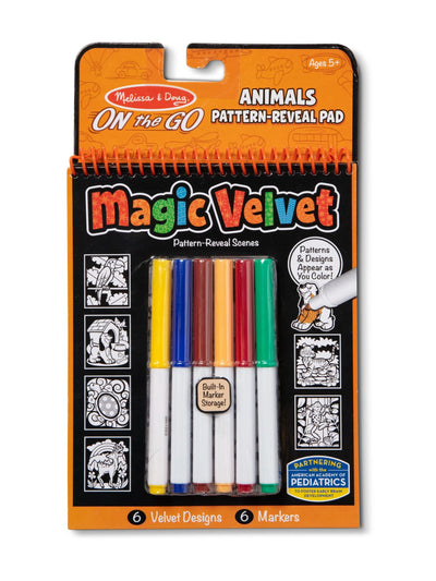 Magic Velvet Animal Scenes - On the Go Travel Activity