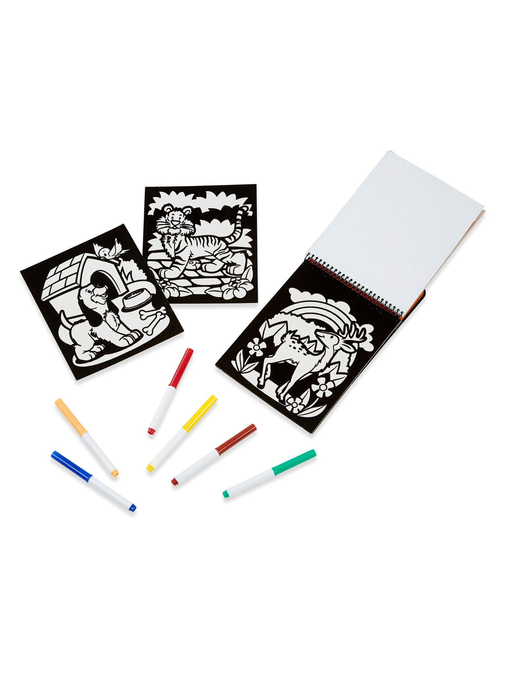 Magic Velvet Animal Scenes - On the Go Travel Activity