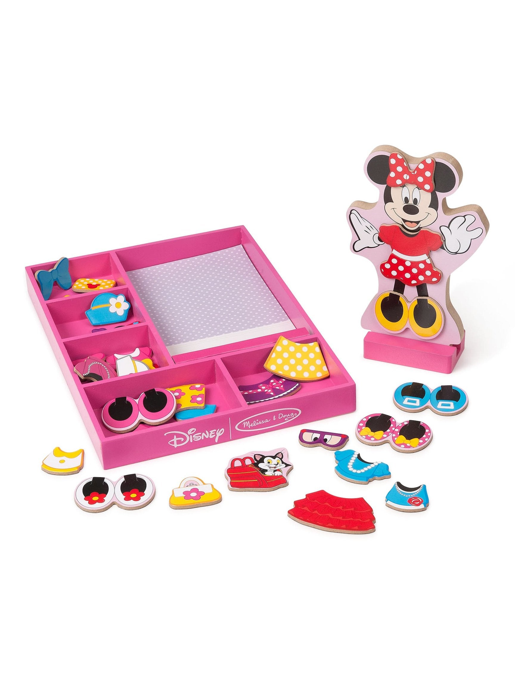 Disney Minnie Wooden Magnetic Dress-Up