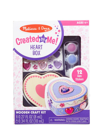 Created by Me! Heart Box Wooden Craft Kit