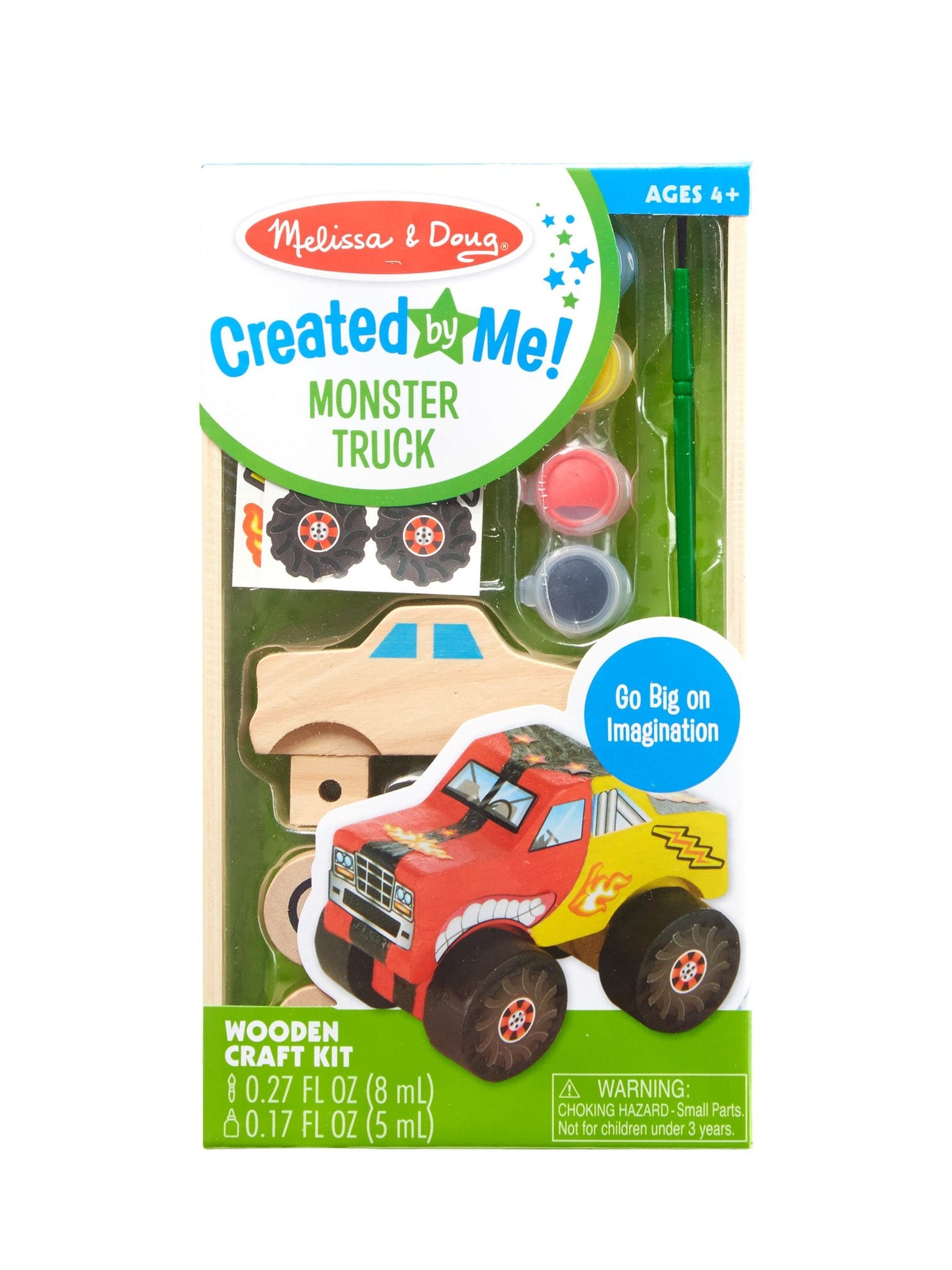 Created by Me! Monster Truck Wooden Craft Kit