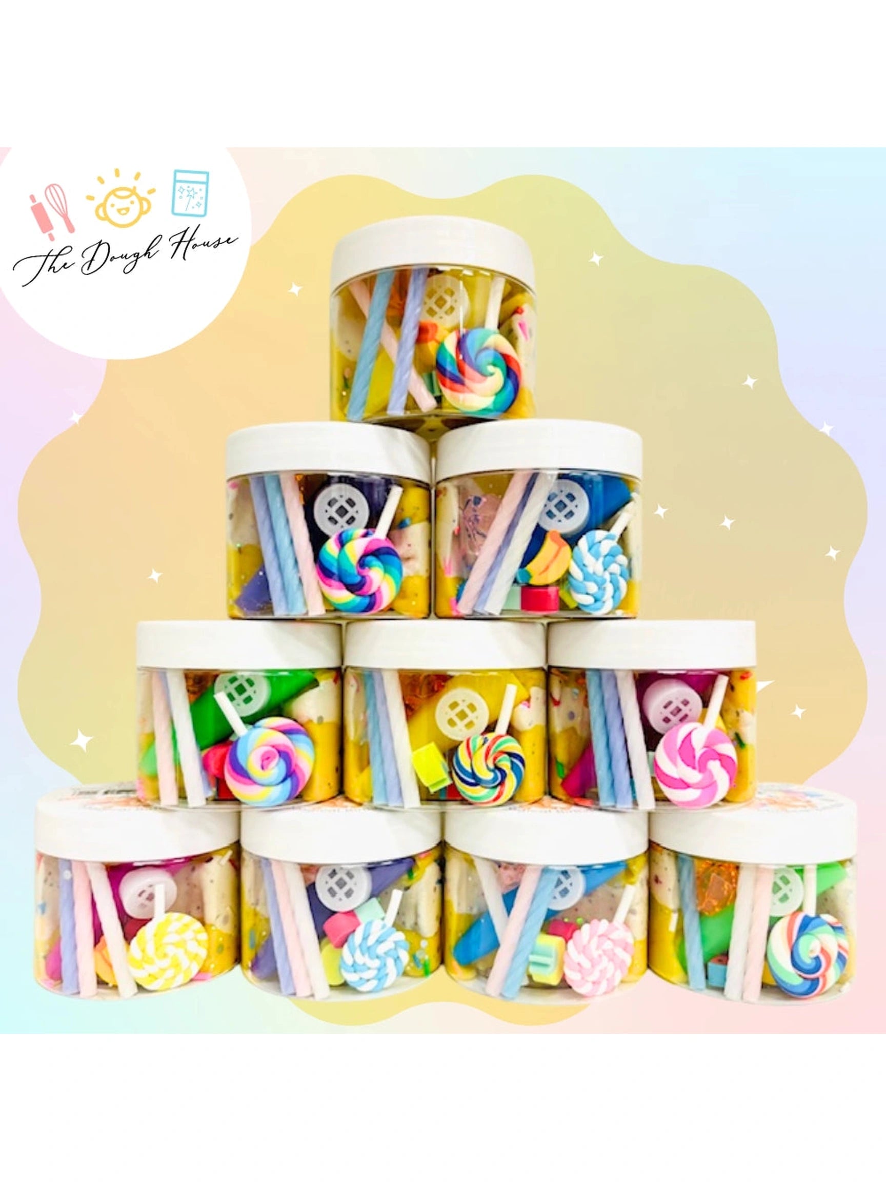 Fun Size Birthday Dough Jar