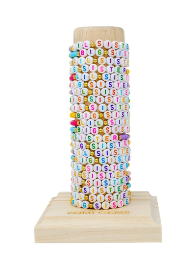 Big Sis/Lil Sis Beaded Bracelet