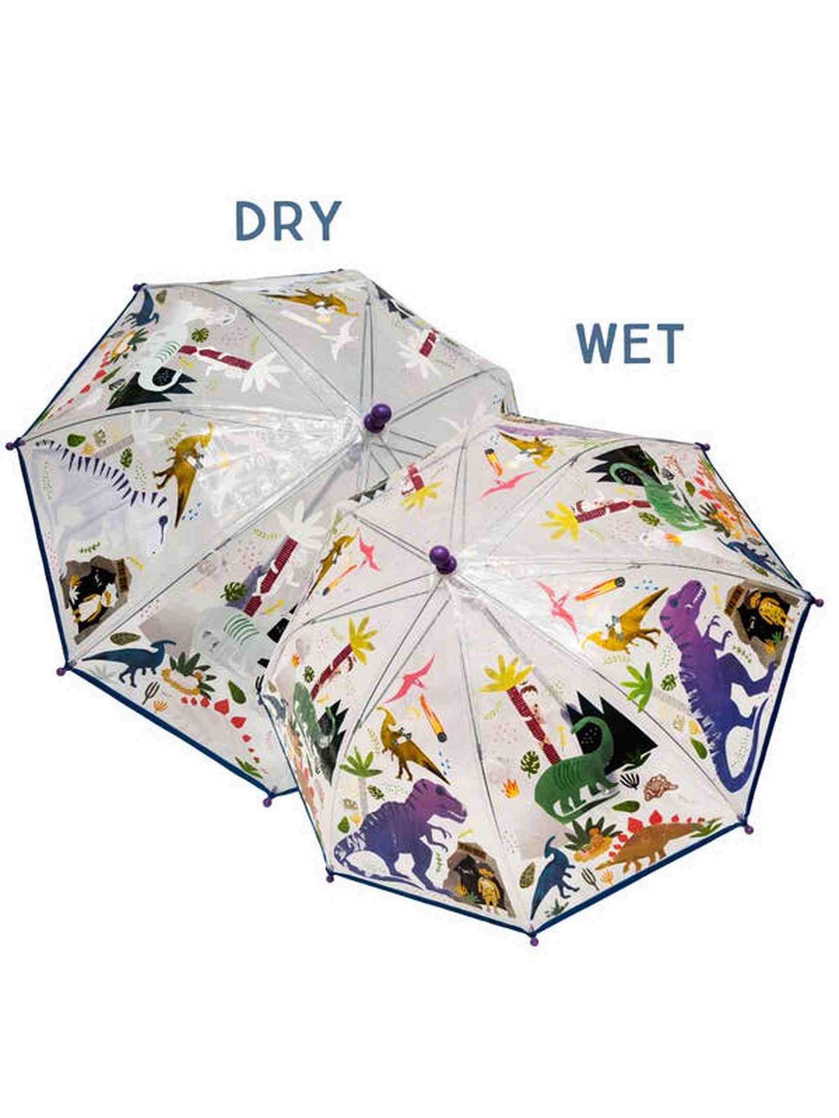 Color Changing Umbrellas