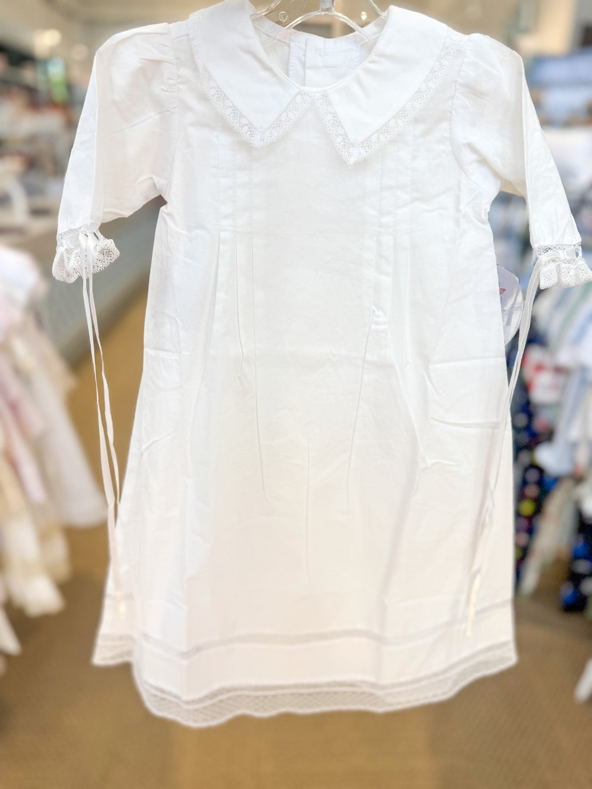 Sydney Christening Gown Set - White