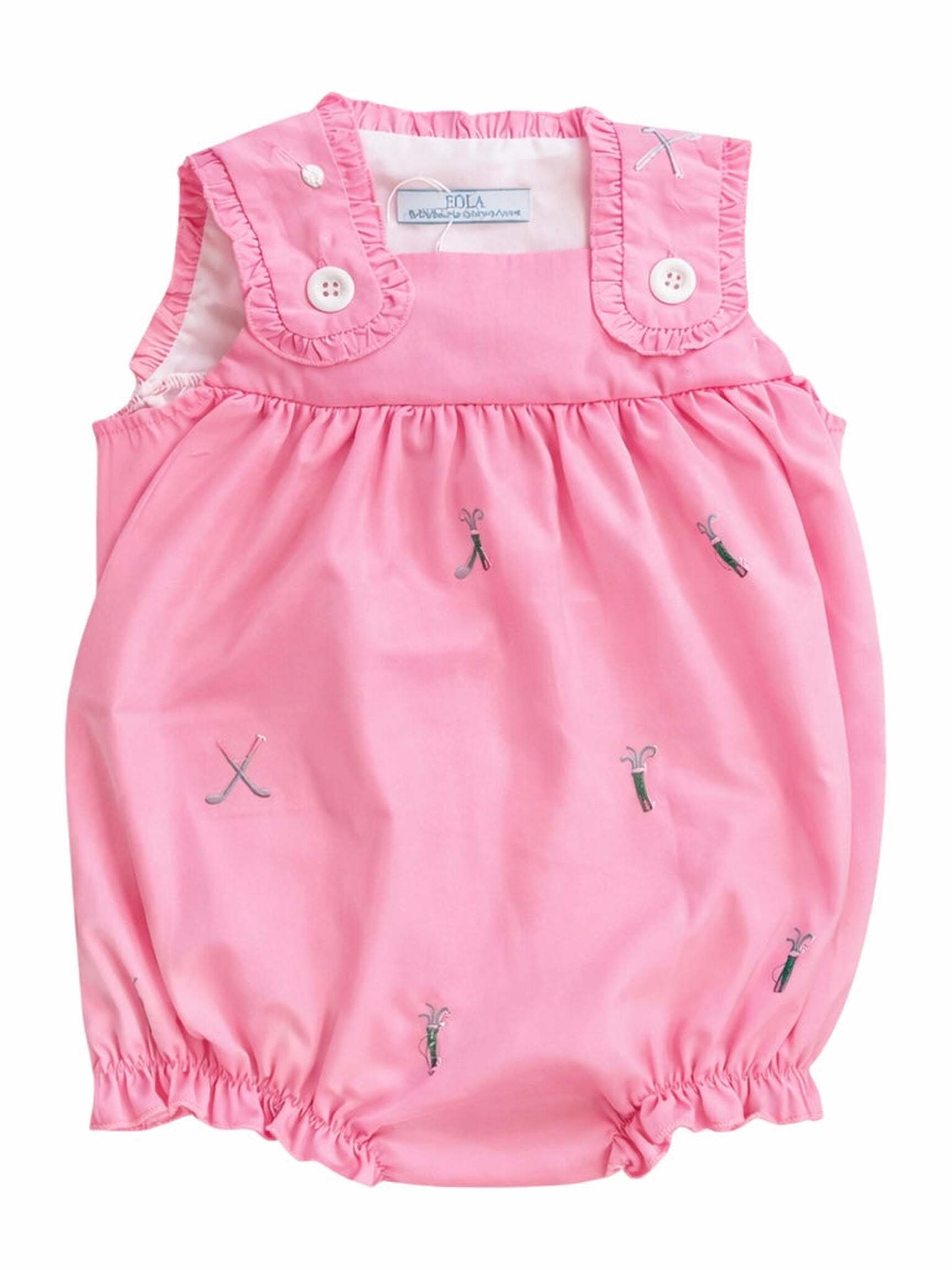 Golf Embroidery Girl Bubble