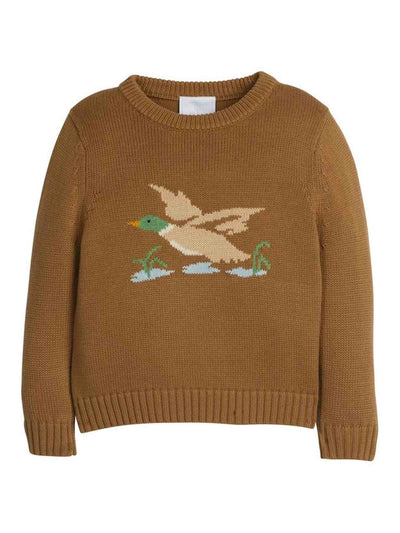 PRE-ORDER Intarsia Sweater- Mallard