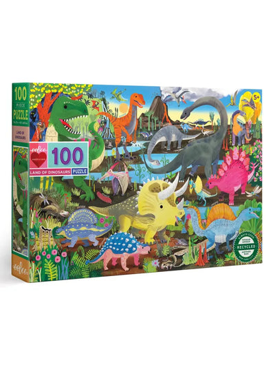 Land of Dinosaurs 100 Piece Puzzle