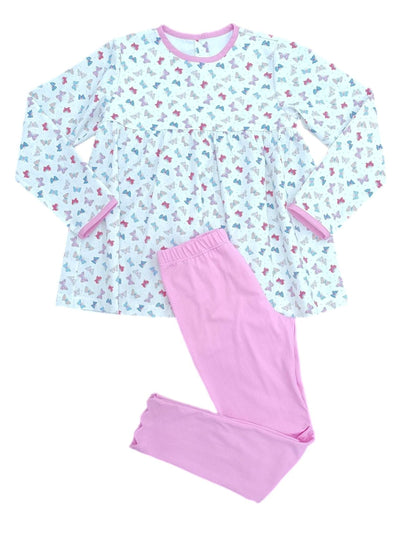 PRE-ORDER Greta Legging Set-Butterfly