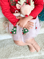 Pink Reindeer Purse