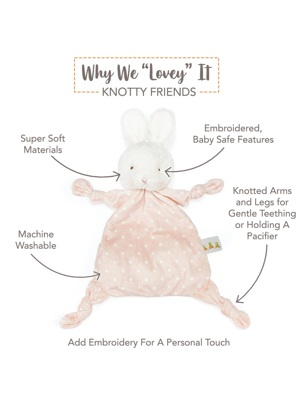 Blossom Bunny Knotty Friend