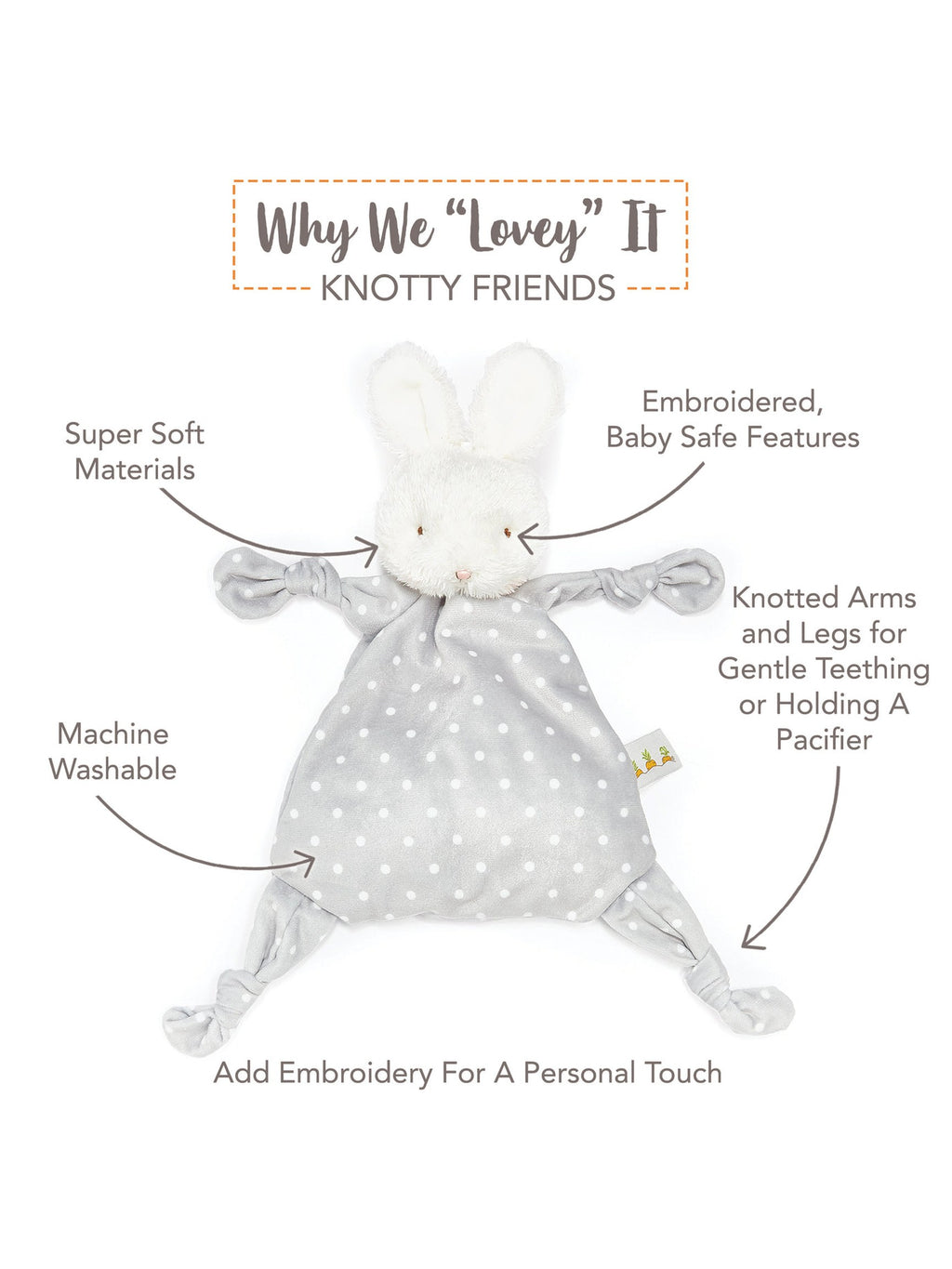 Blossom Bunny Knotty Friend