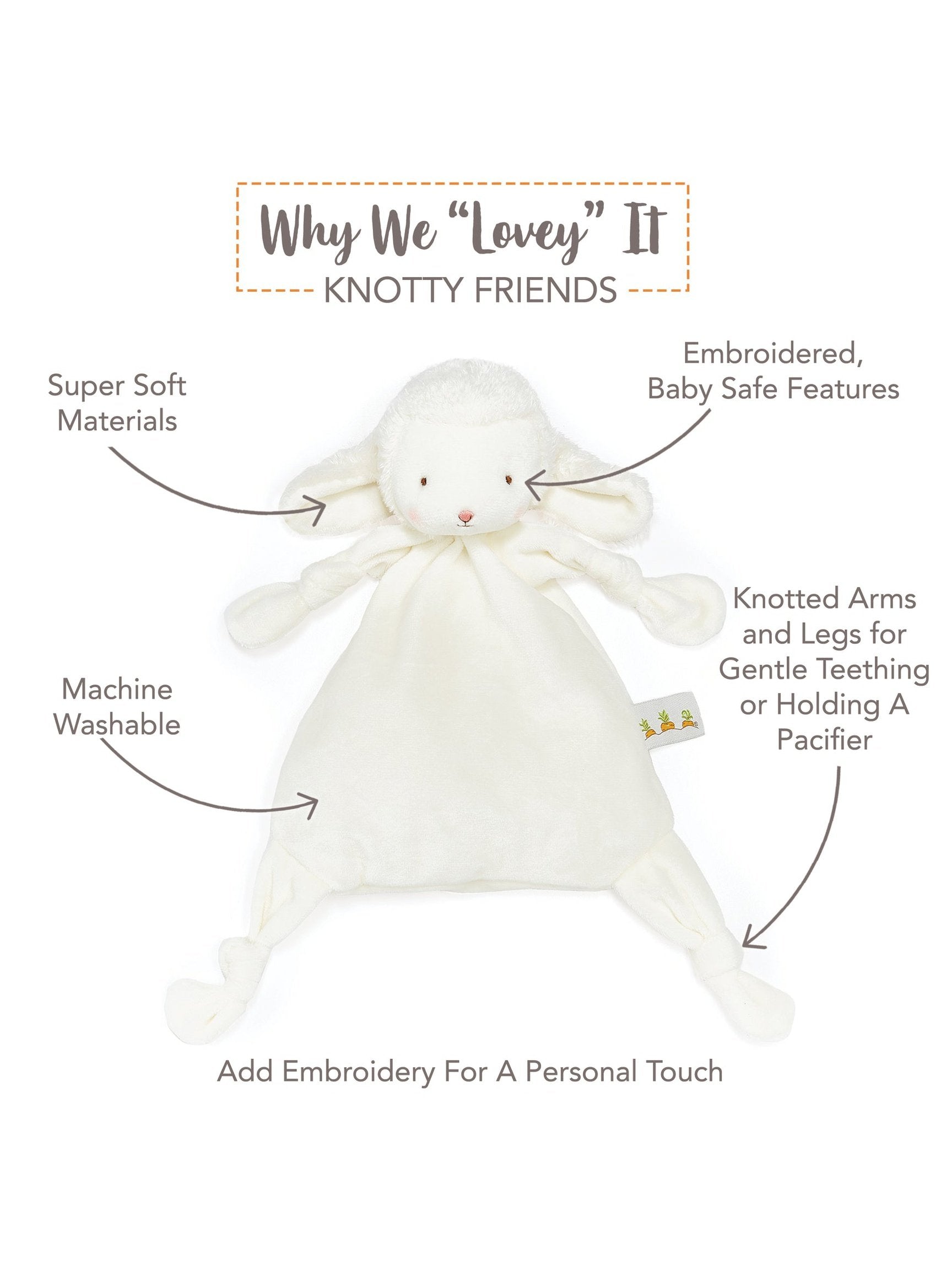 Kiddo the Lamb Knotty Friends