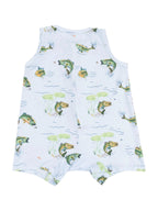 Sleeveless Shortie Romper