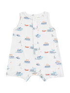 Sleeveless Shortie Romper