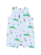 Sleeveless Shortie Romper