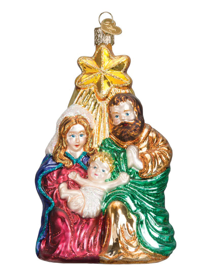 Holy Family With Star Ornament